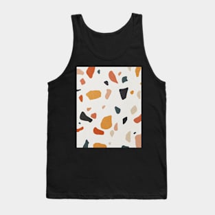 Terrazzo, Abstract print, Retro, Mid century art Tank Top